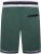 Kam Jeans TS005 Retro Tracky Set (Shorts/Sleeveless Hoodie) Racing Green - Alle kleding - Herenkleding in grote maten