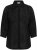 Kaffe Curve Gabby Overhemd met verkorte mouwen Zwart - Blouseshirts - 