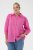 Kaffe Curve Gabby Overhemd met verkorte mouwen Roze - Blouseshirts - 
