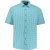 JP1880 Shirt Traditional Short Sleeve Turquoise - Hemden - Overhemden Grote Maten Heren