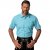 JP1880 Shirt Traditional Short Sleeve Turquoise - Hemden - Overhemden Grote Maten Heren