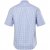 JP1880 Shirt Traditional Short Sleeve Checked Light Blue - Hemden - Overhemden Grote Maten Heren