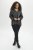 Kaffe Curve Sida Blouse Zwart/Krijt Strepen - Blouses & tunieken - 