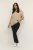 Kaffe Curve Joy Blouse Nomad/Zwart Stippen - Blouses & tunieken - 