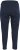 Kaffe Curve Leana Chino Broek 7/8 Middernacht Marineblauw - Jeans & Broeken in Grote Maten – Plus Size - 