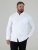 D555 Richard Oxford Overhemd Met Lange Mouwen TALL Wit - TALL hemden - 