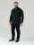 D555 Richard Oxford Overhemd Met Lange Mouwen TALL Zwart - TALL hemden - 