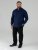 D555 Richard Oxford Overhemd Met Lange Mouwen TALL Navy - TALL hemden - 