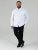 D555 Richard Oxford Overhemd Met Lange Mouwen TALL Wit - TALL hemden - 