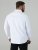 D555 Richard Oxford Overhemd Met Lange Mouwen TALL Wit - TALL hemden - 