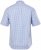 JP1880 Shirt Traditional Short Sleeve Checked Light Blue - Hemden - Overhemden Grote Maten Heren