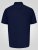 D555 James Oxford Overhemd Met Korte Mouwen TALL Navy - TALL hemden - 
