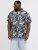 Jack & Jones Honolulu Short Sleeve Resort Shirt Black - Hemden - Overhemden Grote Maten Heren
