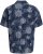 Jack & Jones Alfredo Shirt Short Sleeve Blue - Shirts met korte mouwen - Grote Maten Overhemden Korte Mouw