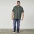 North Latitude 61346 V-hals Polo Donkergroen - Polo shirts - Grote Maten Poloshirts Heren