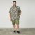 North Latitude 61357 Viscose Overhemd met All-Over Print Zwart - Hemden - Overhemden Grote Maten Heren
