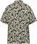 North Latitude 61357 Viscose Overhemd met All-Over Print Zwart - Hemden - Overhemden Grote Maten Heren
