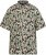 North Latitude 61357 Viscose Overhemd met All-Over Print Zwart - Hemden - Overhemden Grote Maten Heren