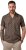 JP1880 Boxy Cuba Short Sleeve Shirt Brown - Hemden - Overhemden Grote Maten Heren