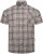 Kam Jeans 6339 Checked Short Sleeve Shirt Beige - Hemden - Overhemden Grote Maten Heren