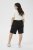 Kaffe Curve Nana Liah Shorts Zwart - Jeans & Broeken in Grote Maten – Plus Size - 