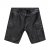 JP1880 Leather Shorts Cargo Pockets Lamb Nappa Leather Black - Shorts - Grote Maten Korte Broeken Heren