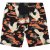 JP1880 Bermuda Shorts Floral All-over Print Black - Shorts - Grote Maten Korte Broeken Heren