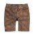 JP1880 Shorts Leather Traditional Cowhide Brown - Shorts - Grote Maten Korte Broeken Heren