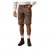 JP1880 Shorts Leather Traditional Cowhide Brown - Shorts - Grote Maten Korte Broeken Heren