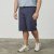 North Latitude Cool Effect Comfort Fit Shorts Blue - Shorts - Grote Maten Korte Broeken Heren