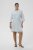 Kaffe Curve Mille Short Shirt Dress Nantucket Breeze Blue - Mini jurken - 