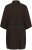 Kaffe Curve Mille Short Shirt Dress Black Coffee Brown - Mini jurken - 