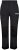 Ulla Popken HYPRAR Multifunctional Durable Inset Trekking Pants Black - Jeans & Broeken in Grote Maten – Plus Size - 