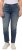 Ulla Popken Distressed Stretch Fit Boyfriend Jeans Blue Denim - Jeans & Broeken in Grote Maten – Plus Size - 
