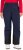 Ulla Popken Performance Trousers Waterproof Zip Pockets Snow Gaiter Navy - Jeans & Broeken in Grote Maten – Plus Size - 