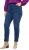 Ulla Popken Splatter Painted Jeans Blue - Jeans & Broeken in Grote Maten – Plus Size - 