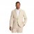 JP1880 Kos Linen Blend Jacket Sand - Pakken - Grote Maten Kostuum Heren