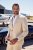 JP1880 Kos Linen Blend Jacket Sand - Pakken - Grote Maten Kostuum Heren
