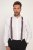 JP1880 Suspenders with Adjustable Length Burgundy Red - Accessoires - 