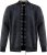 D555 Dereham 2 Knitted Sweater with Zipper Charcoal Marl - Sweaters & hoodies - Sweaters & Hoodies Grote Maten Heren
