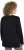 Ulla Popken Sequined Star Rolled Edge Sweater Black - Sweaters & hoodies - 