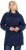 Ulla Popken Space Yarn Oversized Turtleneck Sweater Blue - Sweaters & hoodies - 