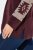 Ulla Popken Aztec Pattern Turtleneck Sweater Plum - Sweaters & hoodies - Warme Sweaters, Hoodies & Truien