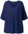 Ulla Popken Oversized 3/4 Sleeve V-Neck Sweater Navy - Sweaters & hoodies - 