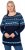 Ulla Popken Norwegian Style Pastel Tone Long Sleeve Sweater Ink Blue - Sweaters & hoodies - 