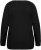 Ulla Popken Soft Fine Knit Pullover V-Neck Sweatshirt Black - Sweaters & hoodies - 