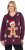 Ulla Popken Gingerbread Man Christmas Sweater Dark Wine Red - Sweaters & hoodies - 