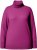 Ulla Popken Turtleneck Ribbed Trim Long Sleeve Sweater Berry - Sweaters & hoodies - 