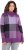 Ulla Popken Grand Check Long Sleeve Sweater Violet - Sweaters & hoodies - 