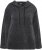 Ulla Popken Chenille Knit Hoodie Graphite Grey - Sweaters & hoodies - 